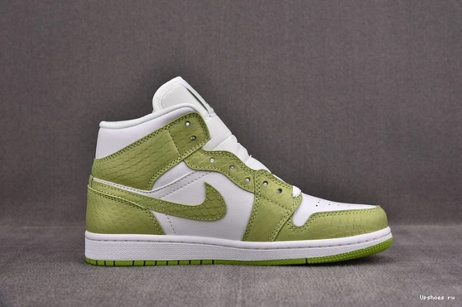 Mid DV2959-113 Jordan 1 Python (W) Green  1125